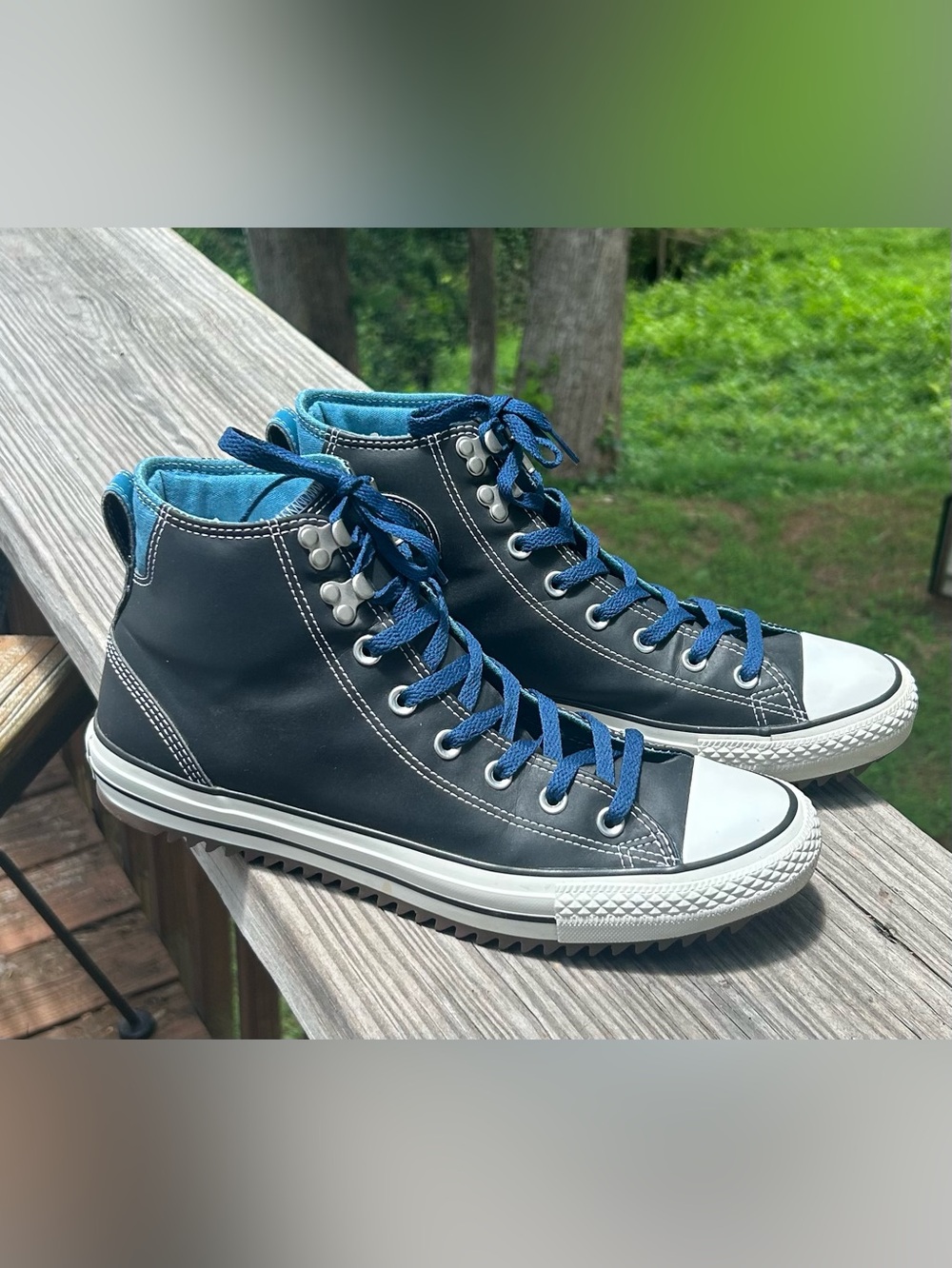 Converse All Star High Top Sneakers - Navy Blue